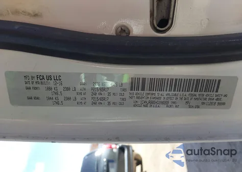 2017 Jeep Patriot Sport Se 4X4 z USA, uszkodzony, nr VIN 1C4NJRBB5HD208269